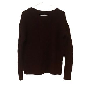 American Eagle Outfitters Longsleeve Red Knitted Sweater